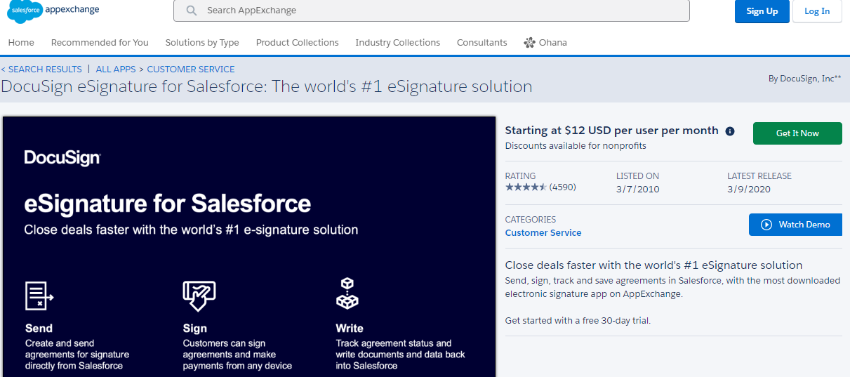 DocuSign eSignature